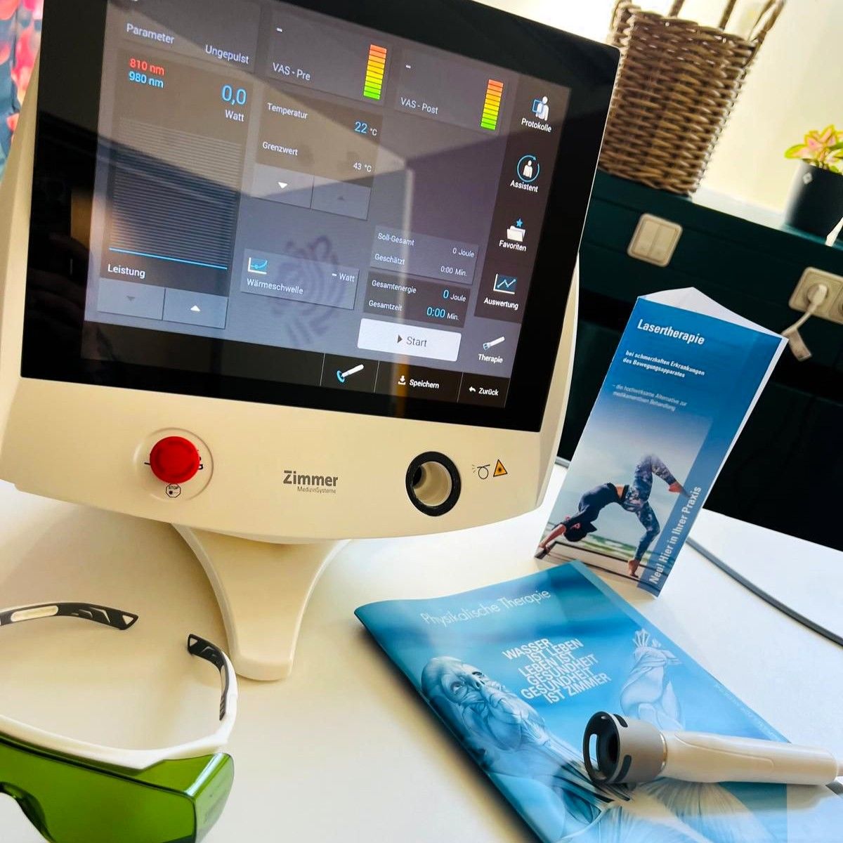 Lasertherapie in der Ergotherapie Lasertherapie in der Ergotherapie